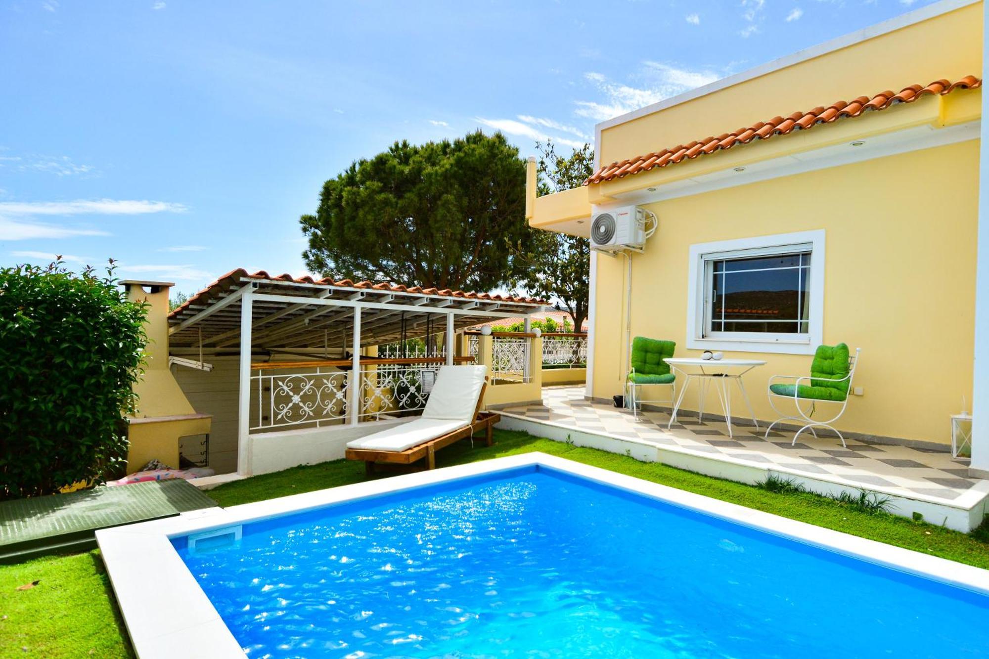 Villa Filoxenia All Seasons, Near Airport, Sea, Athens Agia Marina  エクステリア 写真